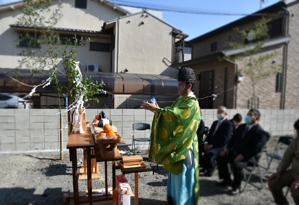 地鎮祭をしました!